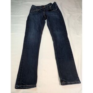 Silver Jeans Co Avery Straight Jeans Womens 25 Dark Wash Indigo Excellent L94443